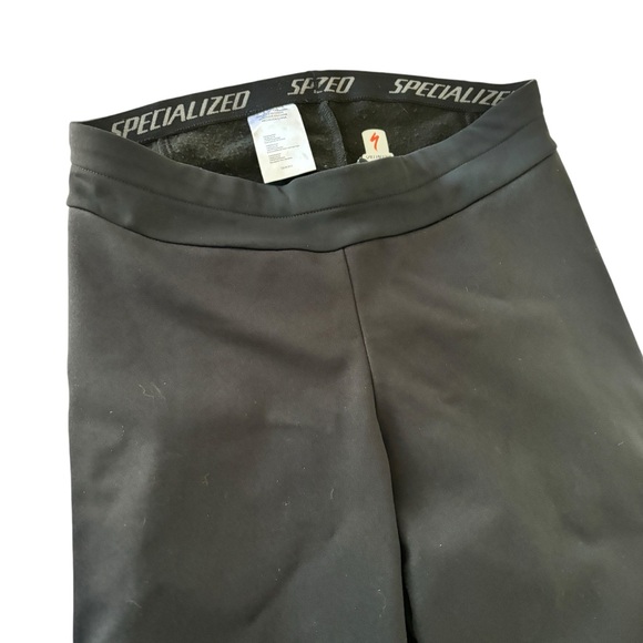 Specialized Women’s Athletic Leggings Zip Ankle Black Therminal Ex Sz M - Picture 3 of 11